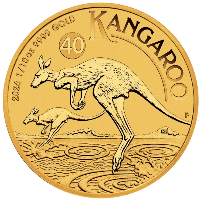 2026 Australian Kangaroo gold bullion coin