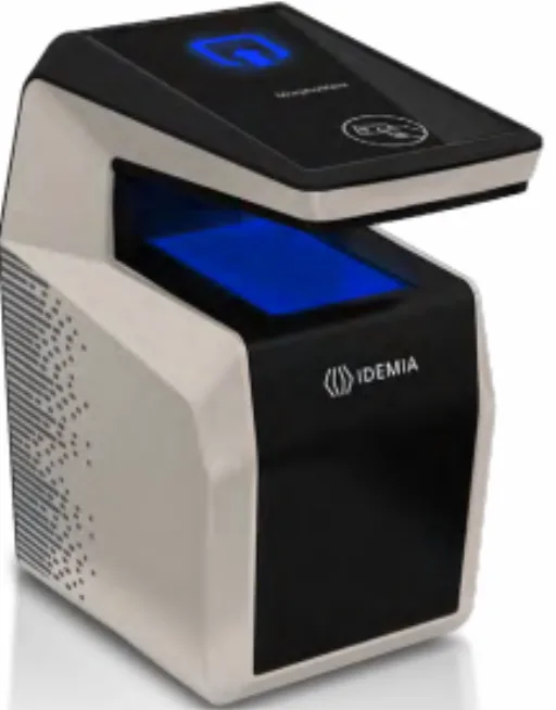 IDEMIA biometric identification scanner